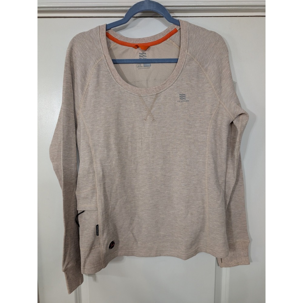 FIELDSHEER Thermick 2.0 Baselayer Shirt Women's Thermal Mobile Warming tan Large